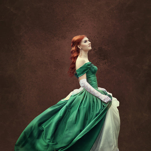 Toile de fond de photographie de portrait de grand maître marron pour le studio photo KH23679