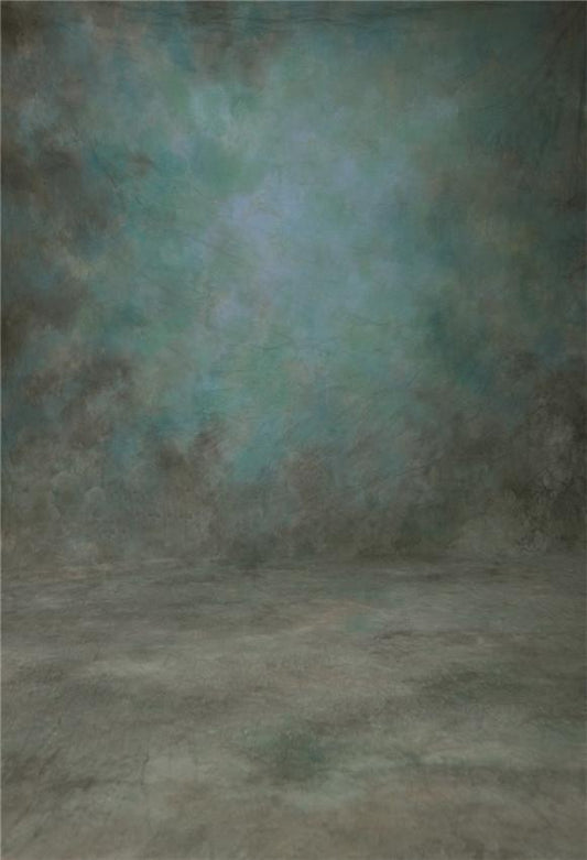 Toile de fond abstraite bleu gris texture portrait photo pour le studio