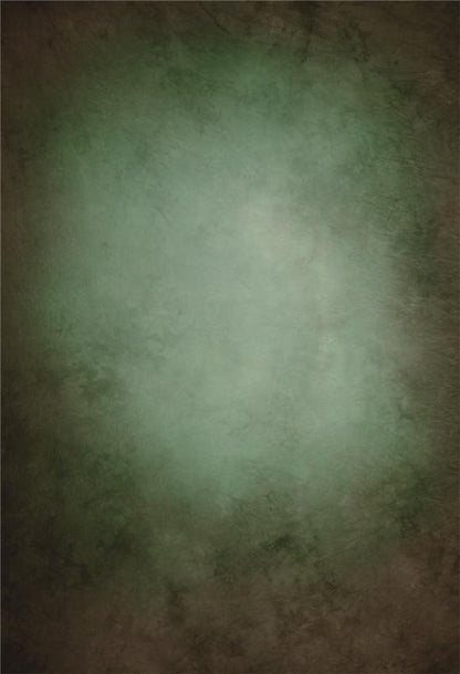Toile de fond de photographie de portrait abstrait vert rétro