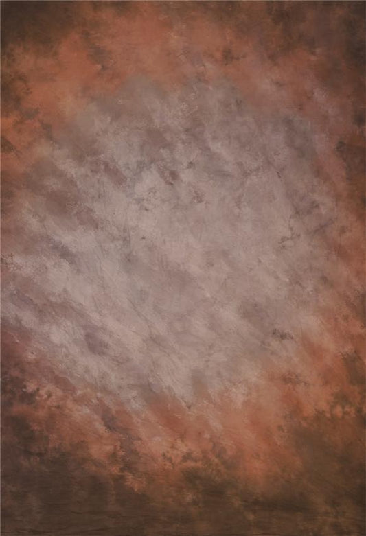 Toile de fond de photographie abstraite orange rouille pour le studio