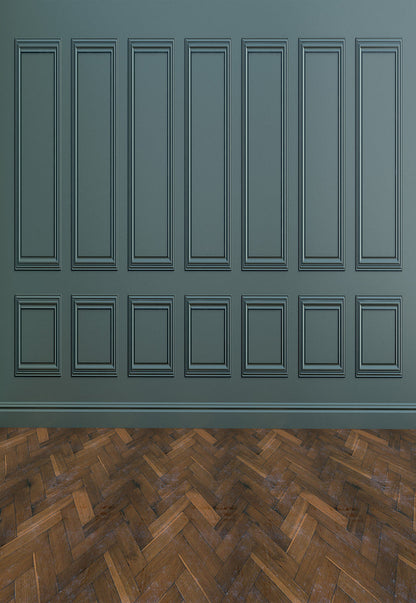 Toile de fond décors de photographie de sol en bois abstrait bleu morandi pour la photo de mariage