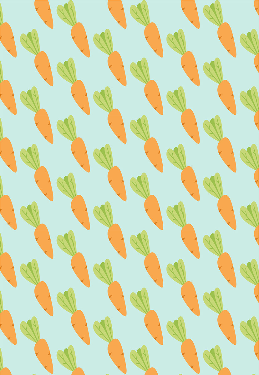 Toile de fond décors de photographie de Pâques carotte pour bébé