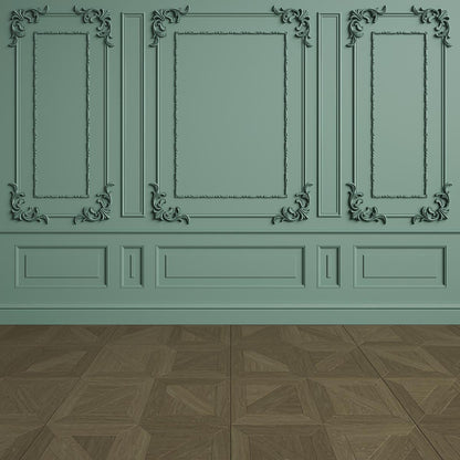 Toile de fond de mur végétalisé de mariage avec fond de photographie de plancher en bois