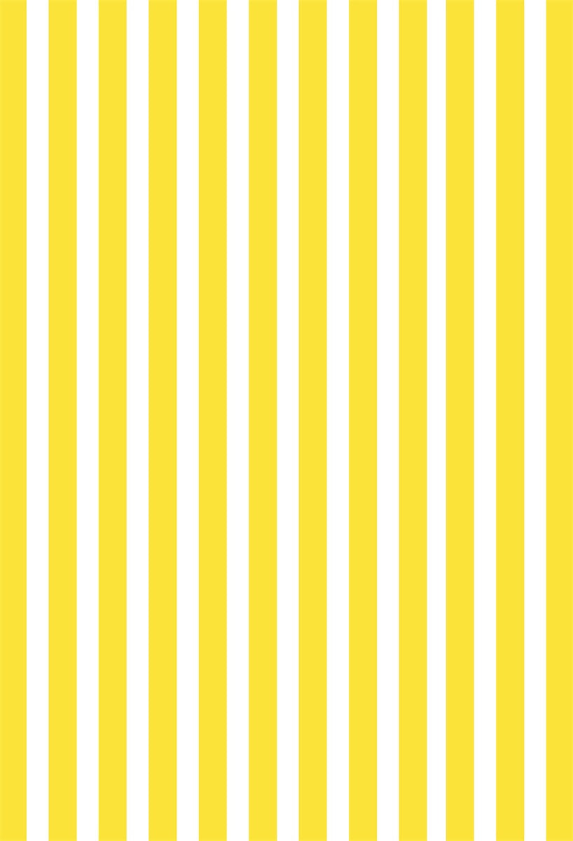 Yellow and White Stripes Backdrops for Photography Prop
