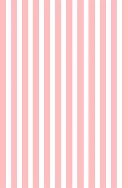 Pink and White Stripes Birthday Backdrops for Photography Prop