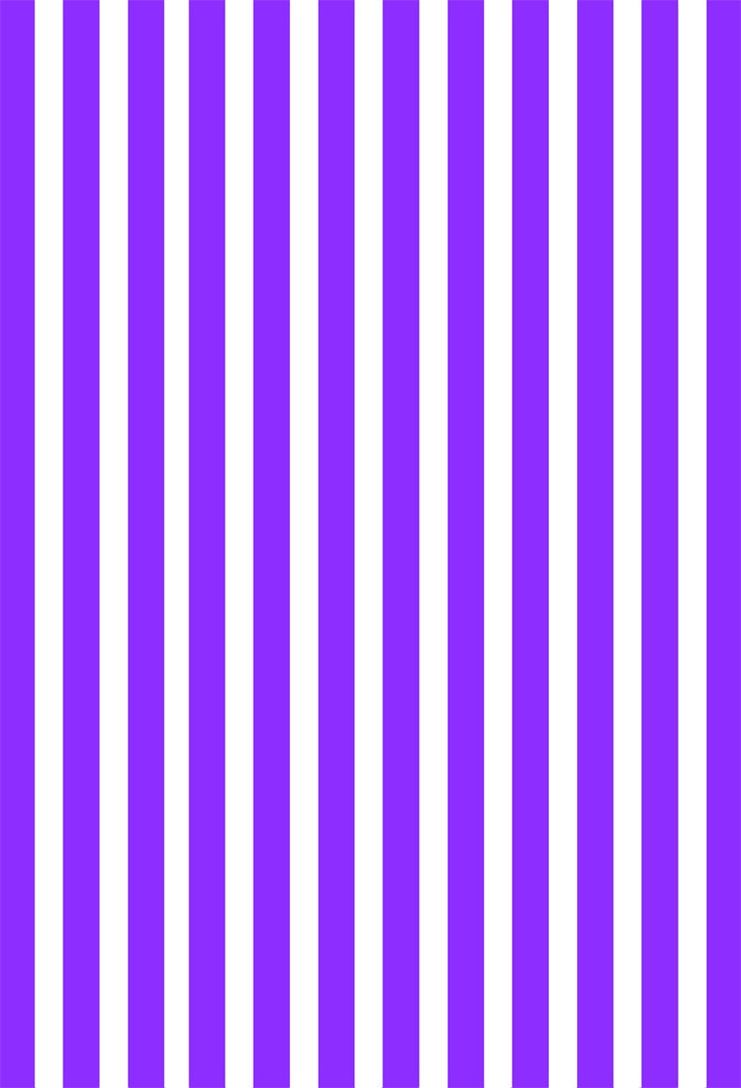 Purple and White Stripes Baby Show Photo Backdrops