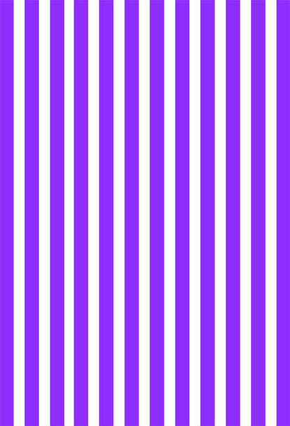Purple and White Stripes Baby Show Photo Backdrops