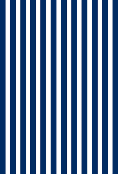 Navy Blue and White Stripes Photography Backdrops for Picture