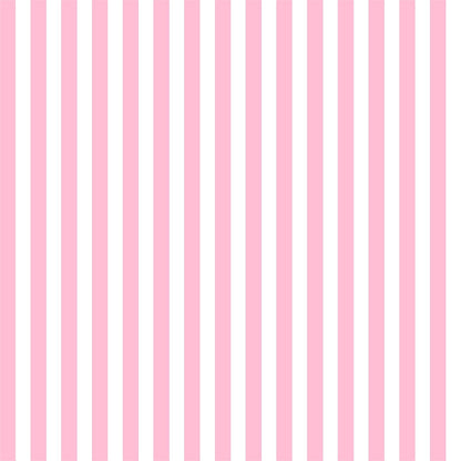 Baby Pink and White Stripes Fabric Backdrops