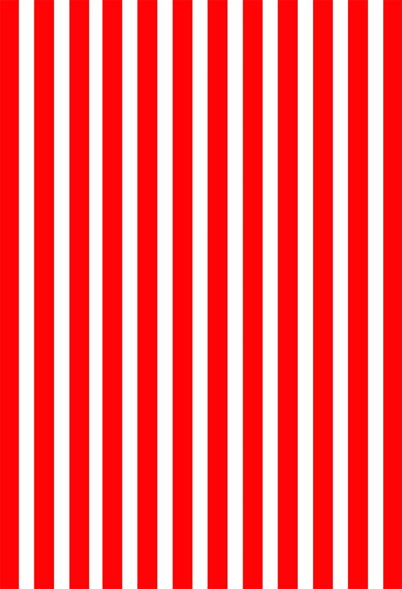 Red and White Stripes Table Banner Photo Background