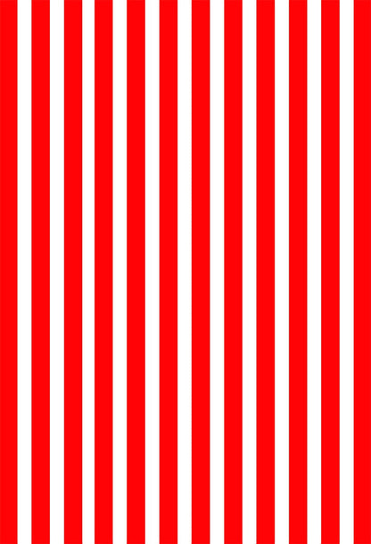 Red and White Stripes Table Banner Photo Background