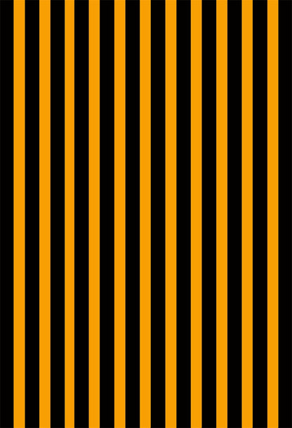 Black and Orange Stripes Photo Studio Backdrops