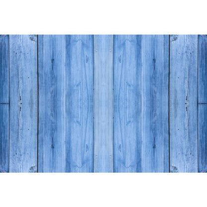 Toile de fond de texture de sol en bois bleu nature pour la photomaton