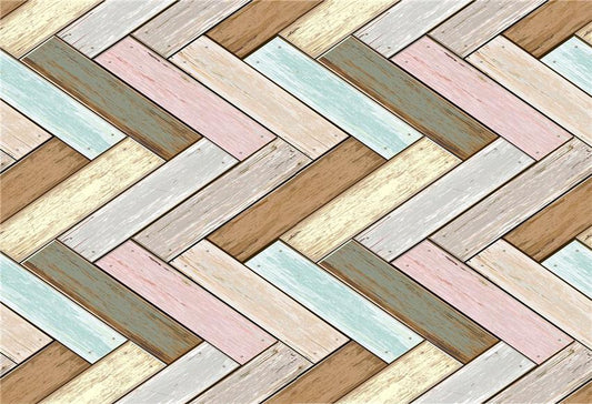 Toile de fond colorées en bois sergé