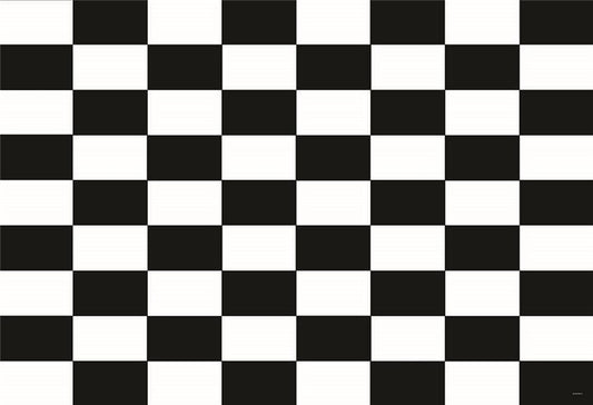 Toile de fond décors de photographie en treillis blanc et noir à rayures