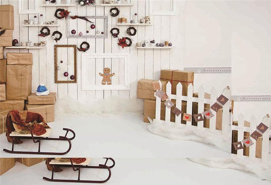 Toile de fond de photographie de clôture de mur en bois pour la photographie