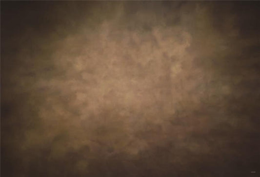 Toile de fond de décors abstraite de portrait brun foncé pour la photographie