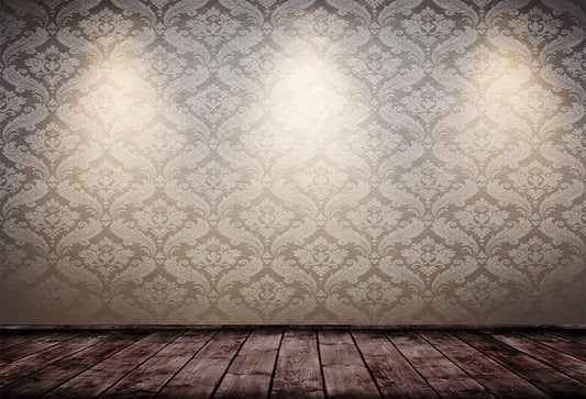 Toile de fond de texture de sol en bois brun pour mariage