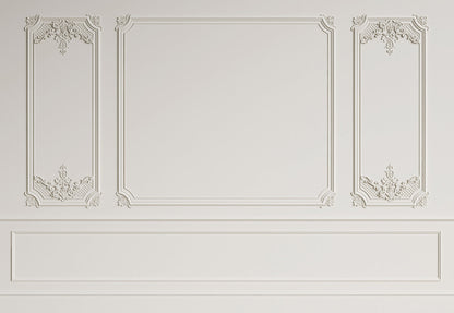Toile de fond décors de mariage de mur de texture blanche pour la photographie