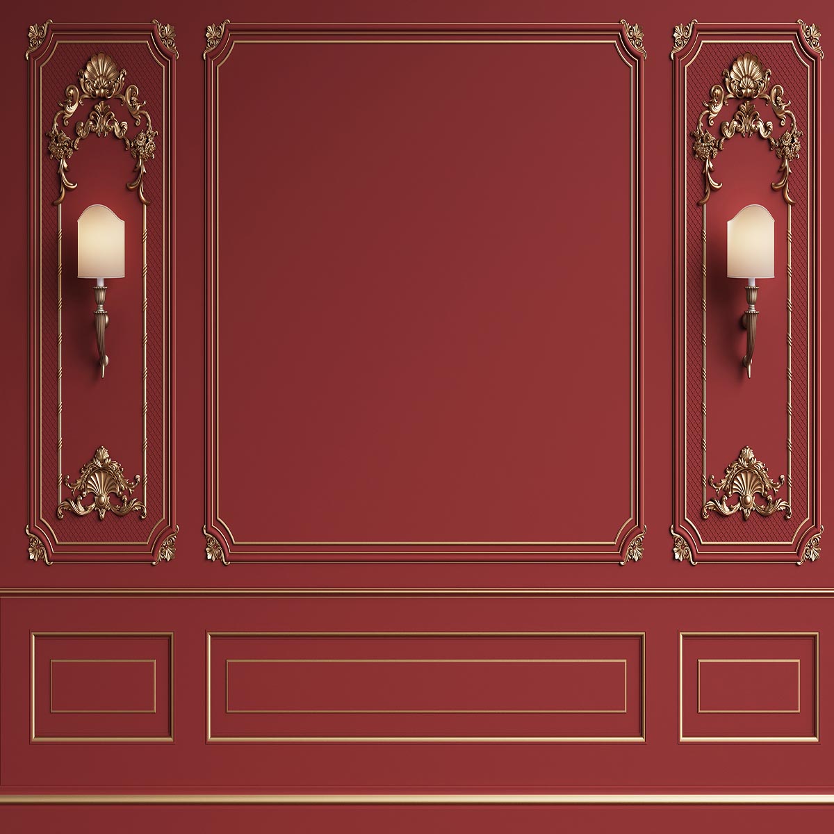 Toile de fond de photomaton de texture d'art de mur rouge pour la session de mariage