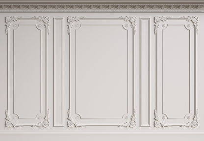 Toile de fond décors de mur en relief beige de mariage pour la photographie
