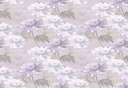 Toile de fond de fleurs de lavande pour le nouveau-né