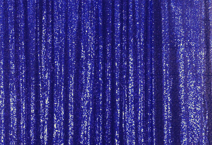 Toile de fond de photographie de paillettes bleu royal pour la fête