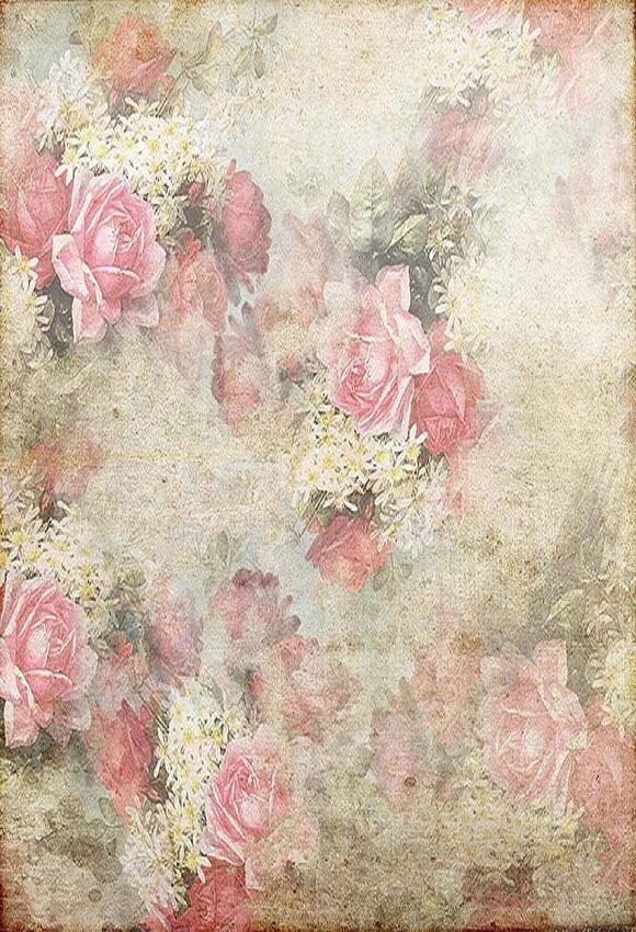 Toile de fond de peinture à l'aquarelle de photographie imprimée