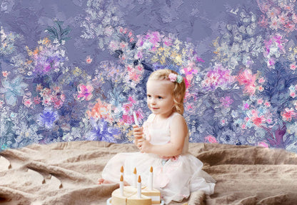 Toile de fond abstraite belle pivoine fleurs aquarelle peinture pour la photo studio SBH0041