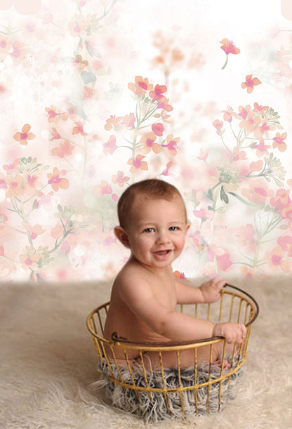 Toile de fond de demi-teintes fleurs bouquet floral abstrait arrière-plan pour la photo studio photoshoot SBH0047