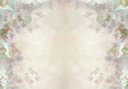 Toile de fond abstraite aquarelle fleurs photographie décors photo studio SBH0059