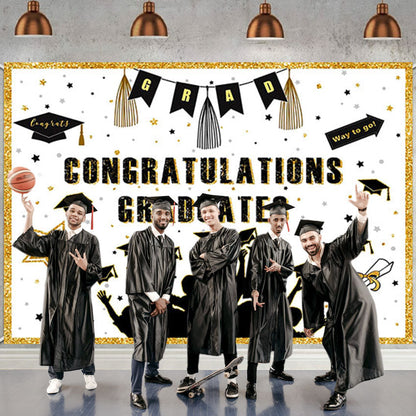 Toile de fond blanc 2022 de remise des diplômes universitaires pour la photographie photo studio SBH0099