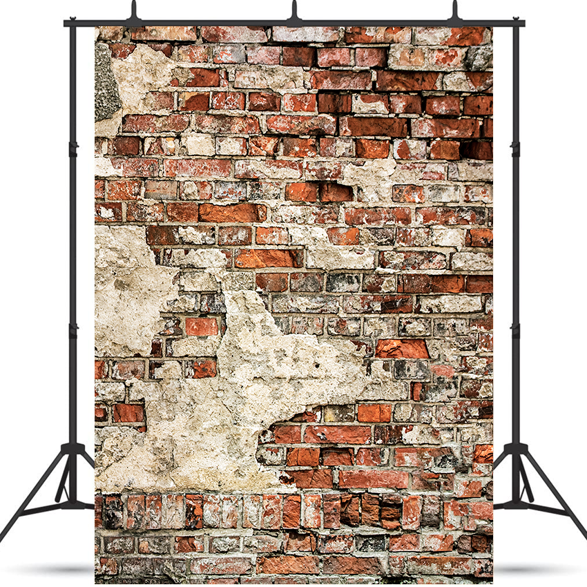 Toile de fond de mur de briques patinées pour la photographie grunge SBH0328