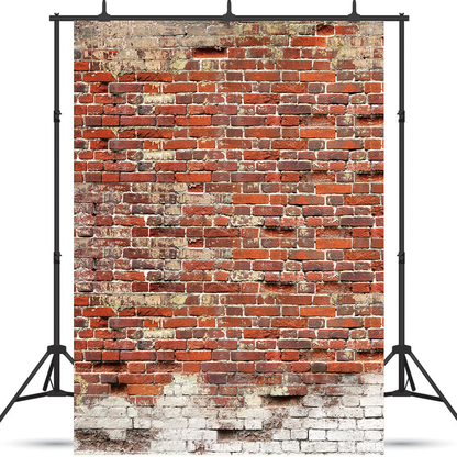 Toile de fond de mur de briques rouges vieille pour la photographie SBH0349