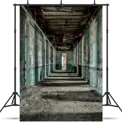 Toile de fond de l'intérieur des installations psychiatriques pour la photographie SBH0371
