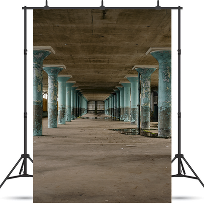 Toile de fond de photographie d'usine abandonnée SBH0374