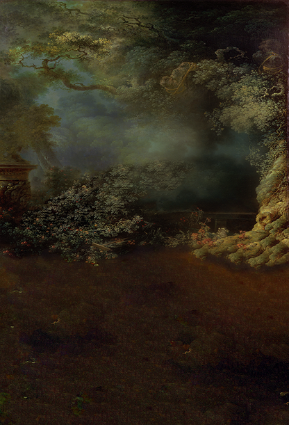 Toile de fond de peinture à l'huile féerique fantastique pour la photographie SBH0408