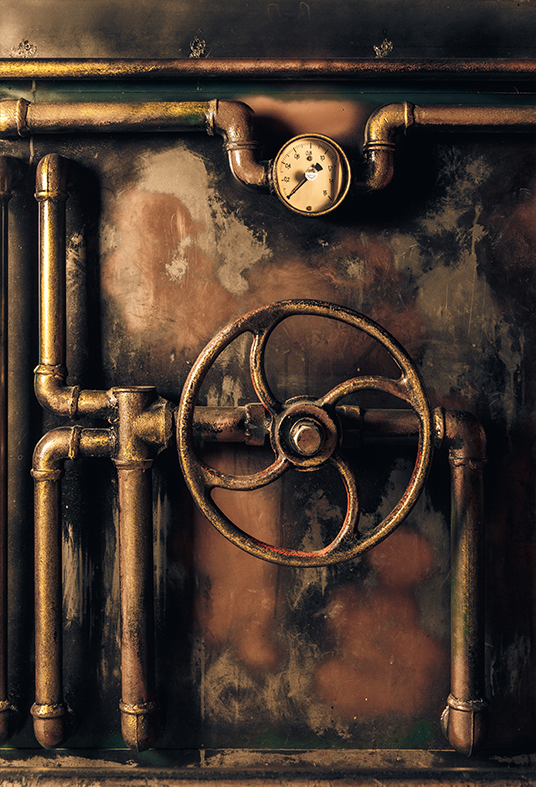 Toile de fond vintage steampunk pour photographie de grunge style SBH0436