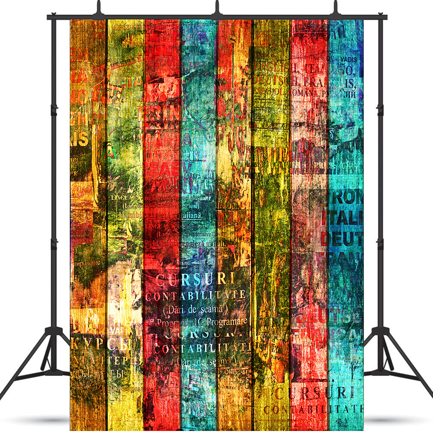 Toile de fond colorée d'art de graffiti pour la photographie grunge SBH0449