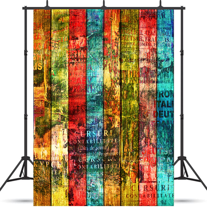 Toile de fond colorée d'art de graffiti pour la photographie grunge SBH0449