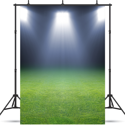 Toile de fond de terrain de football vert pour photo SBH0458