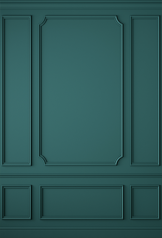 Toile de fond de mur intérieur vert classique moderne SBH0459