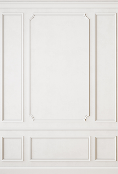 Toile de fond de mur intérieur blanc classique moderne SBH0460