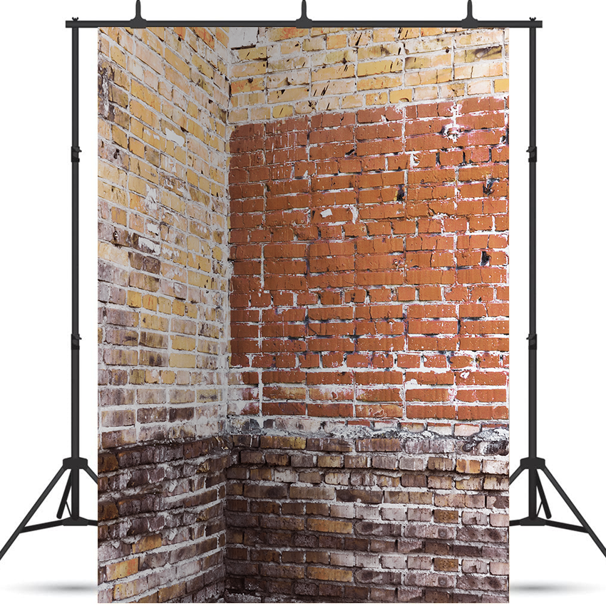 Toile de fond de coin vieux mur de brique sale pour la photographie SBH0346