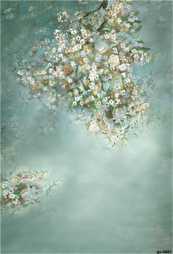 Toile de fond de portrait floral mariage bébé nouveau-né pour la photo studio